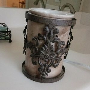 Travertine Core Silhouette Scentsy Warmer